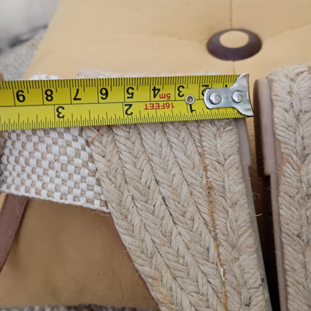 Anthropologie Maypol Metallic Espadrille Wedges - Picture 8 of 10